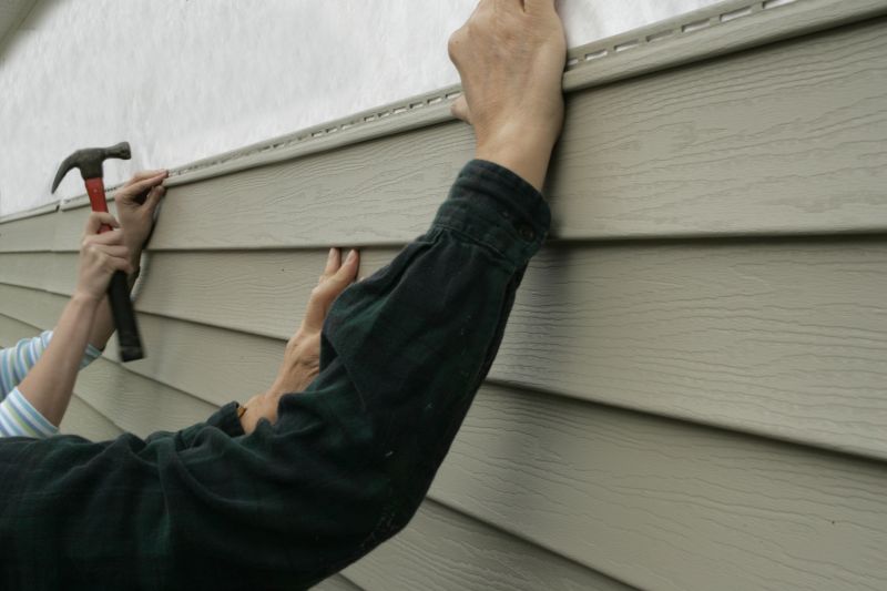 Vinyl Siding Repair Installation Image 3